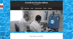 Desktop Screenshot of medicalmasalud.cl